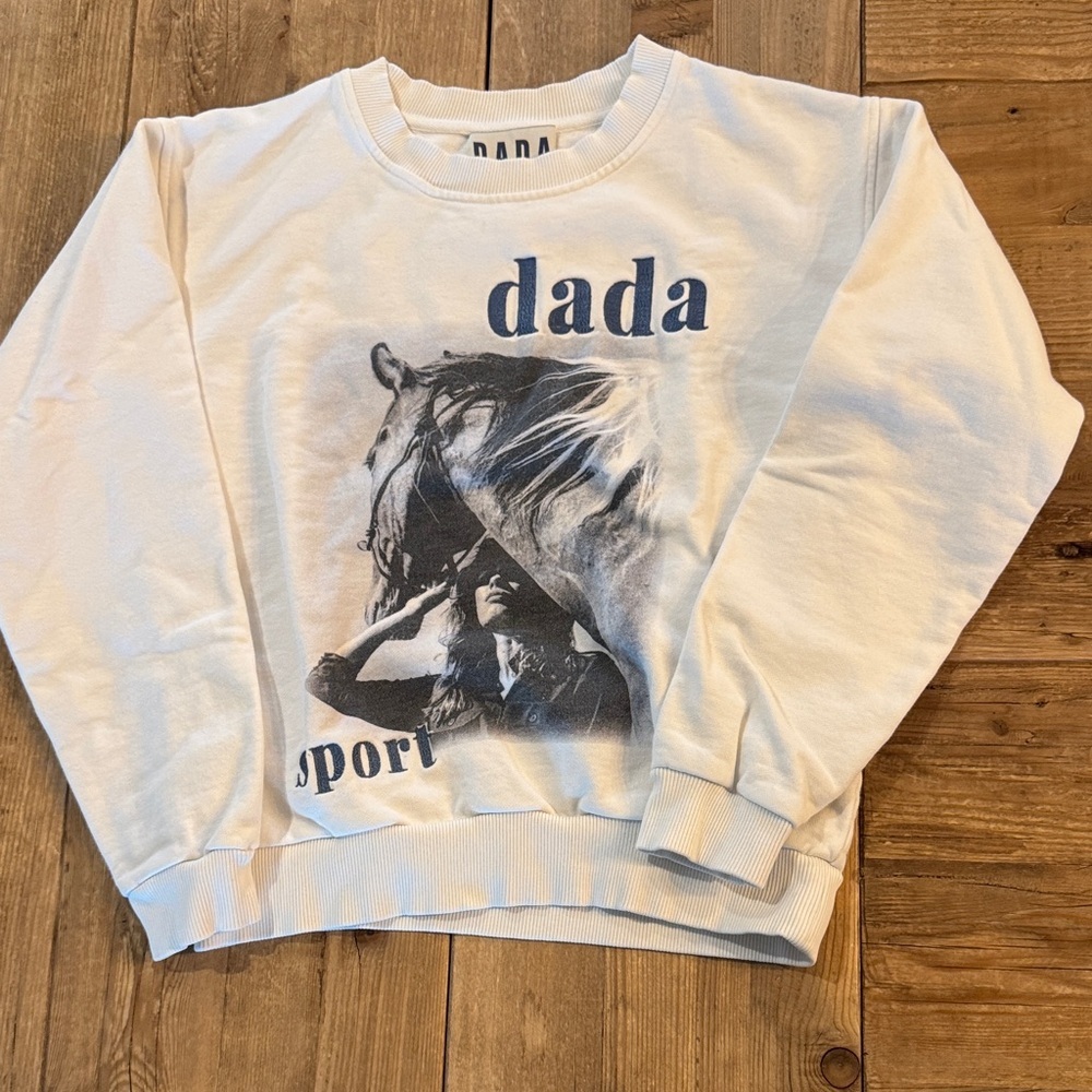 Dada Sport White Sweatshirt